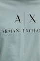 Armani Exchange t-shirt in cotone verde 8NZTCJ.Z8H4Z