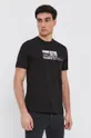 Armani Exchange T-shirt bawełniany 6KZTFH.ZJBVZ czarny