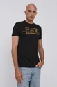 Bavlnené tričko EA7 Emporio Armani čierna