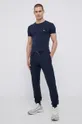 Μπλουζάκι Emporio Armani Underwear σκούρο μπλε