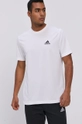 bela T-shirt za vadbo adidas