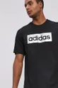 czarny adidas T-shirt GS6282 Męski