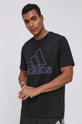 czarny adidas Performance T-shirt GV5163 Męski