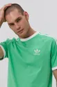 zelená Bavlnené tričko adidas Originals H37758