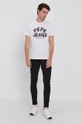 Pepe Jeans T-shirt bawełniany Raphael biały