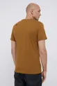 Βαμβακερό μπλουζάκι 4F μπεζ