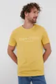 żółty Marc O'Polo T-shirt bawełniany