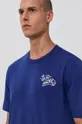 niebieski adidas Performance T-shirt bawełniany GR4260