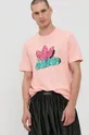 różowy adidas Originals T-shirt bawełniany H13450