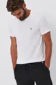 biały Polo Ralph Lauren T-shirt bawełniany 714844756004
