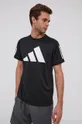 czarny adidas Performance T-shirt GL8920