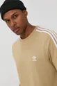 beżowy adidas Originals T-shirt bawełniany H41314