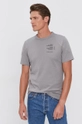 G-Star Raw T-shirt bawełniany D20193.C336 szary