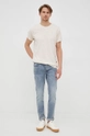 G-Star Raw T-shirt D16396.C811 beżowy