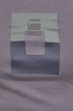 G-Star T-shirt bawełniany D20382.336 D20382.336 szary