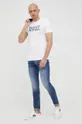 G-Star Raw T-shirt bawełniany D20441.336 biały