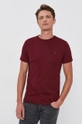 Polo Ralph Lauren T-shirt bawełniany 710671438231 bordowy