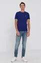 Polo Ralph Lauren T-shirt bawełniany 710671438234 niebieski