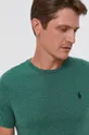 zielony Polo Ralph Lauren T-shirt bawełniany 710671438239