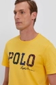 żółty Polo Ralph Lauren T-shirt bawełniany 710853265002