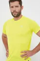 żółty Under Armour t-shirt do biegania