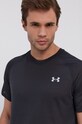 Under Armour tricou de alergare Streaker negru 1361469