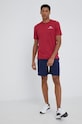 Under Armour tricou de antrenament Rush Energy 1366138 burgundia SS23