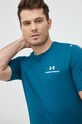 Under Armour t-shirt treningowy Rush Energy z elastanem zielony 1366138