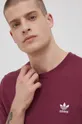 fioletowy adidas Originals T-shirt bawełniany H34635