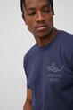 Lee Tricou din bumbac bleumarin L60SFE35