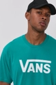 zielony Vans T-shirt