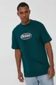 зелений Бавовняна футболка Dickies