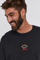 Paul&Shark T-shirt bawełniany czarny C0P1096