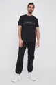 Bavlnené tričko Paul&Shark čierna