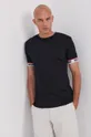 чорний Бавовняна футболка Moschino Underwear