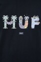 HUF T-shirt bawełniany ts01687 czarny