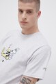 HUF t-shirt in cotone X Steven Harrington grigio ts01688