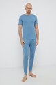 Ted Baker T-shirt piżamowy 171487 niebieski AW21
