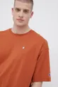 oranžna Bombažen t-shirt Champion