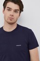 Versace T-shirt AUU04023 granatowy AA00