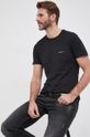 czarny Versace t-shirt Męski