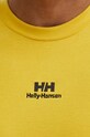 Helly Hansen t-shirt bawełniany YU PATCH T-SHIRT 53391 żółty