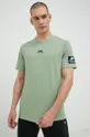 Βαμβακερό μπλουζάκι Helly Hansen YU PATCH T-SHIRT πράσινο