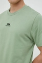 Βαμβακερό μπλουζάκι Helly Hansen YU PATCH T-SHIRT Ανδρικά