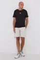 Helly Hansen T-shirt bawełniany YU PATCH T-SHIRT czarny