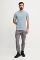 Helly Hansen tricou SKOG RECYCLED GRAPHIC 63082 albastru SS25