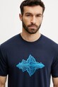 Helly Hansen tricou SKOG RECYCLED GRAPHIC bleumarin 63082