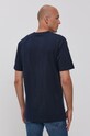 Odzież DC t-shirt bawełniany ADYZT04990 granatowy