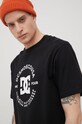 DC t-shirt bawełniany czarny ADYZT04990