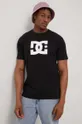 Βαμβακερό μπλουζάκι DC μαύρο